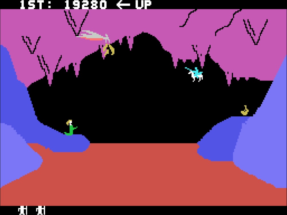 Gameplay of Sir Lancelot for Colecovision